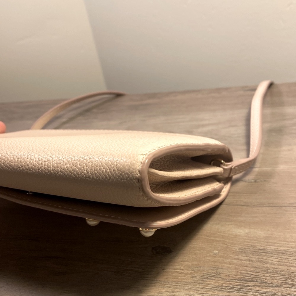 NWOT. Kate Spade Blush Pink Purse with Pearl Detailing. - Picture 8 of 12
